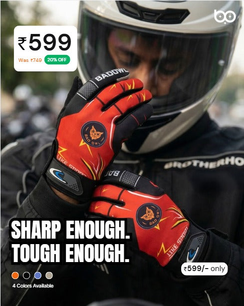7 Things to Look for Before Buying Riding Gloves in India