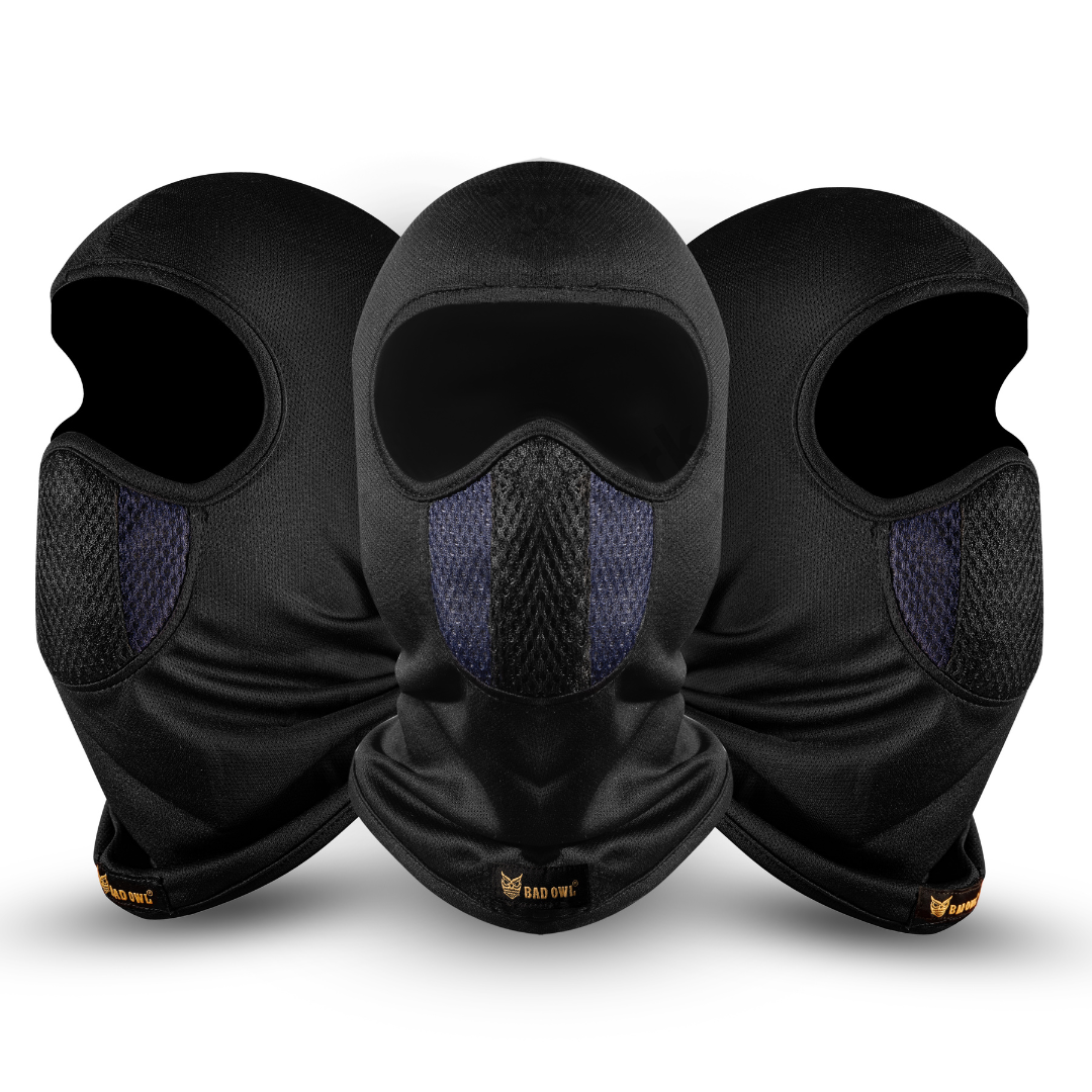 BADOWL Full Face Balaclava for Men & Women - UV Protection, Breathable & Stretchable Fabric, Lightweight & Comfortable, Perfect for Biking, Cycling & Outdoors