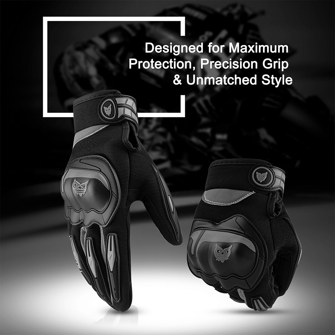 BADOWL RYDON Knuckle Protection Riding Gloves