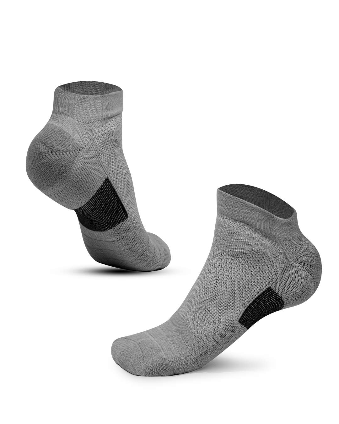 Endure Cushioned Crew Socks (Unisex) – Running, Gym, Badminton & Indoor Training Socks