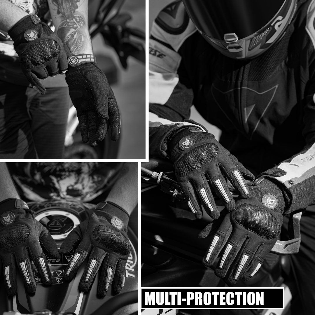 Wind Rider Full Finger Motorcycle Riding Gloves