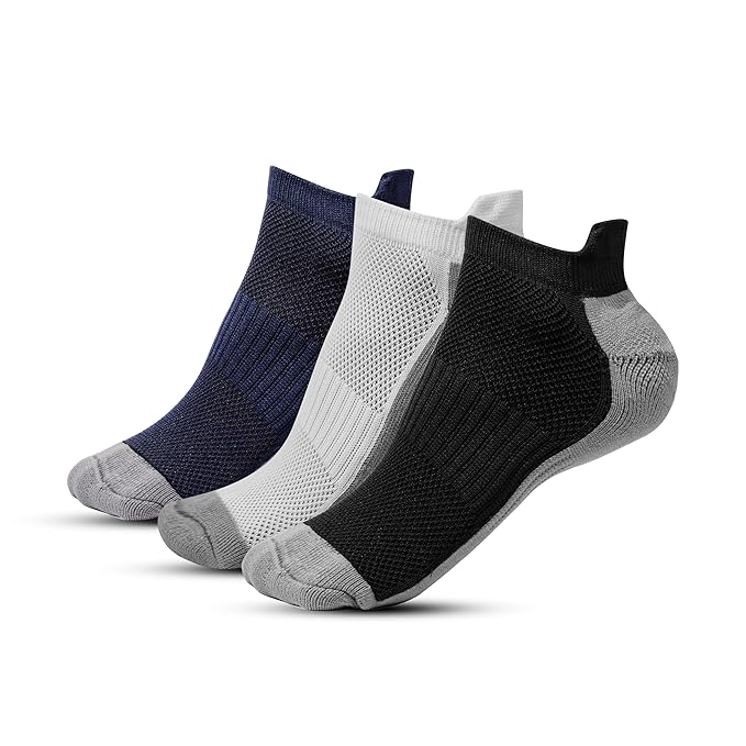 Gripflow Yoga Socks – Non Slip Anti Skid Grip, Cushioned Cotton Comfort (Unisex)