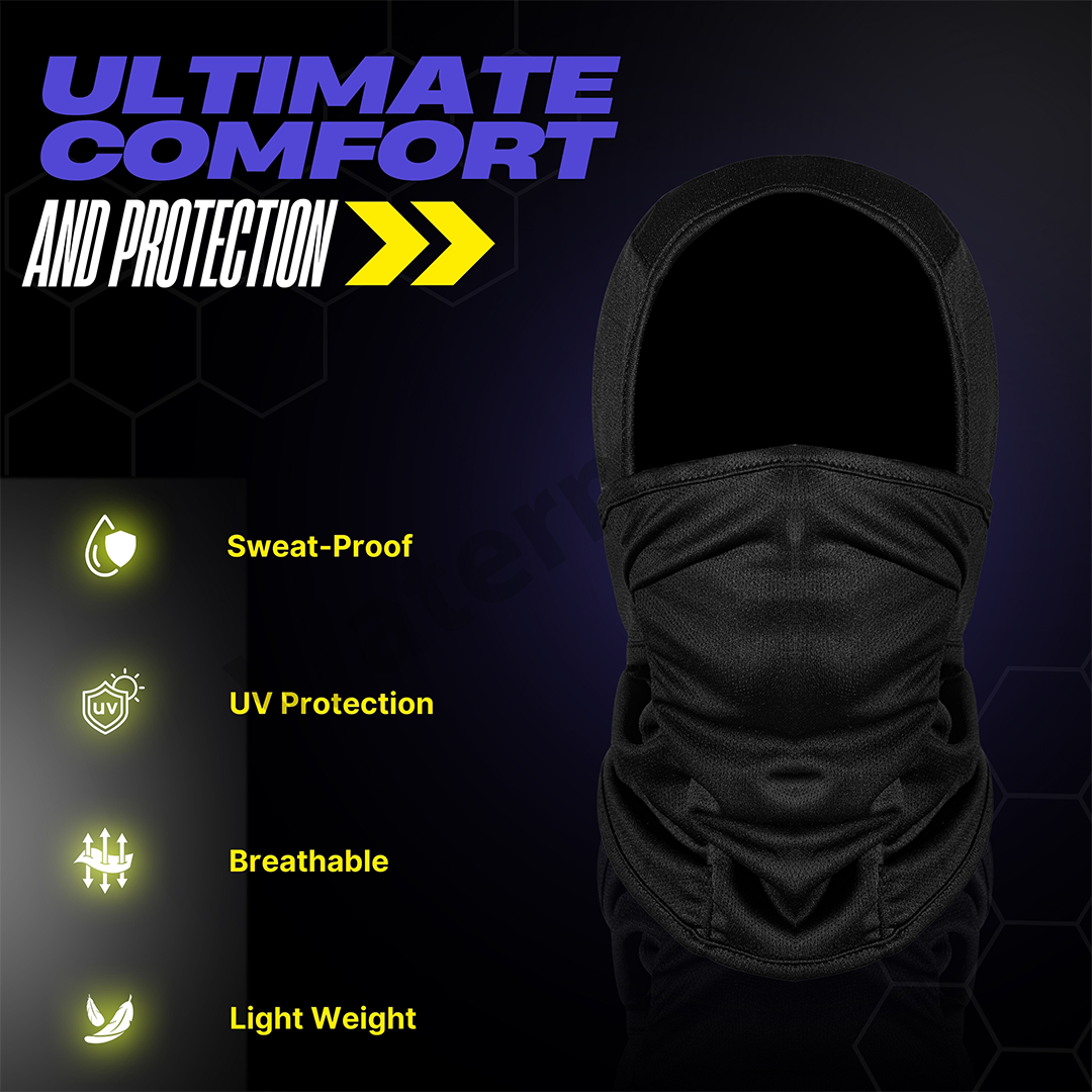BADOWL Premium Full Face Balaclava for Men & Women.