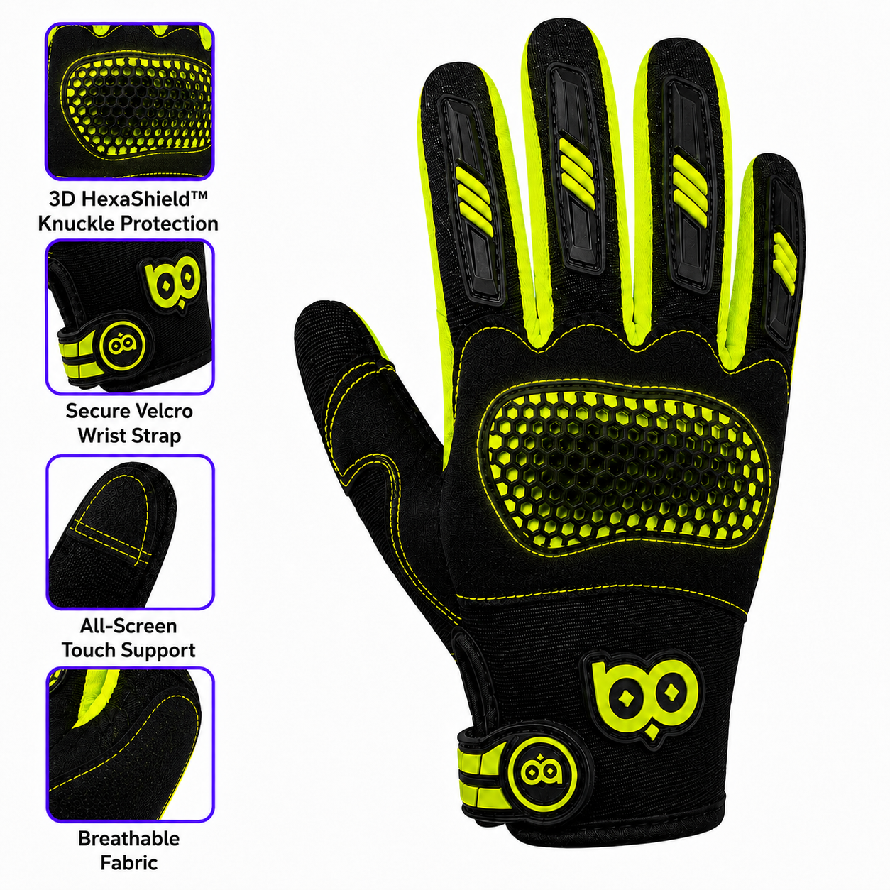 STRIKE FORCE Gloves | Professional-Grade Protection for Riders