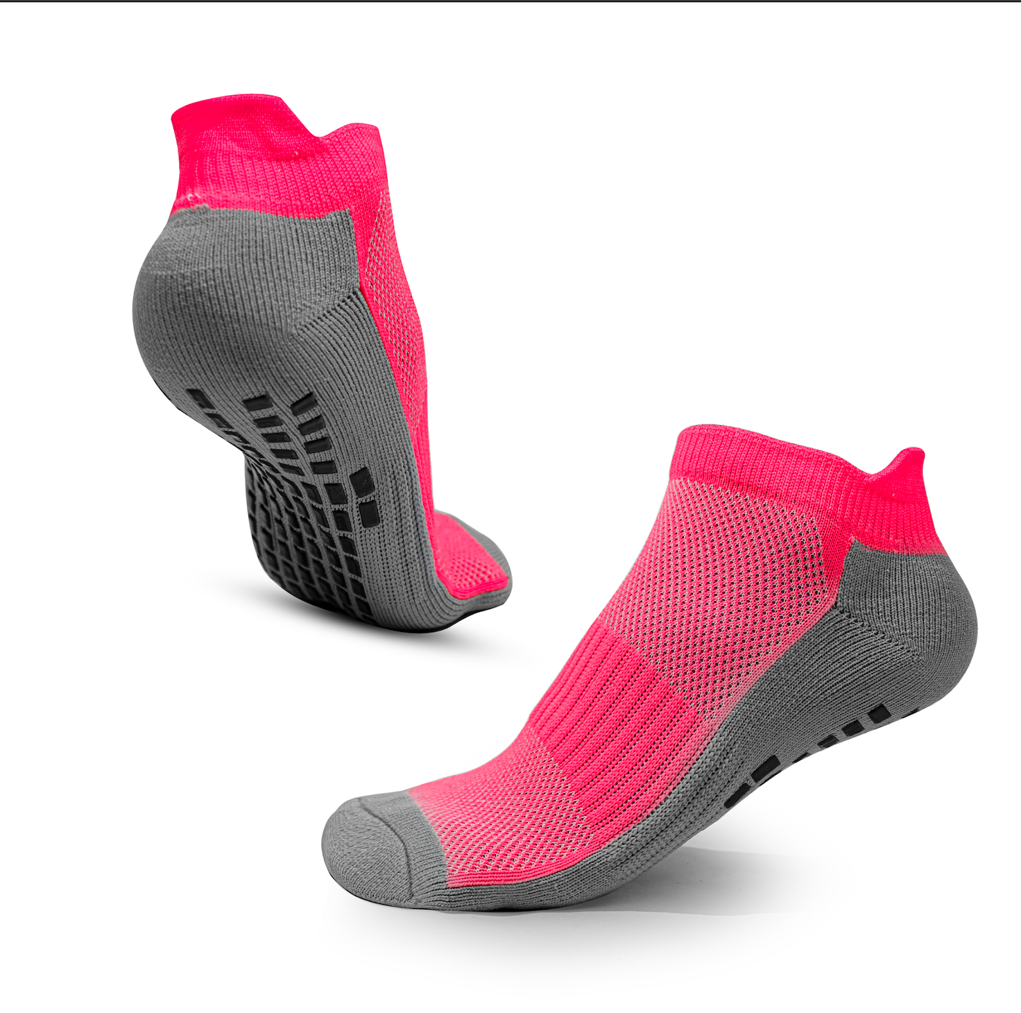 Gripflow Yoga Socks – Non Slip Anti Skid Grip, Cushioned Cotton Comfort (Unisex)