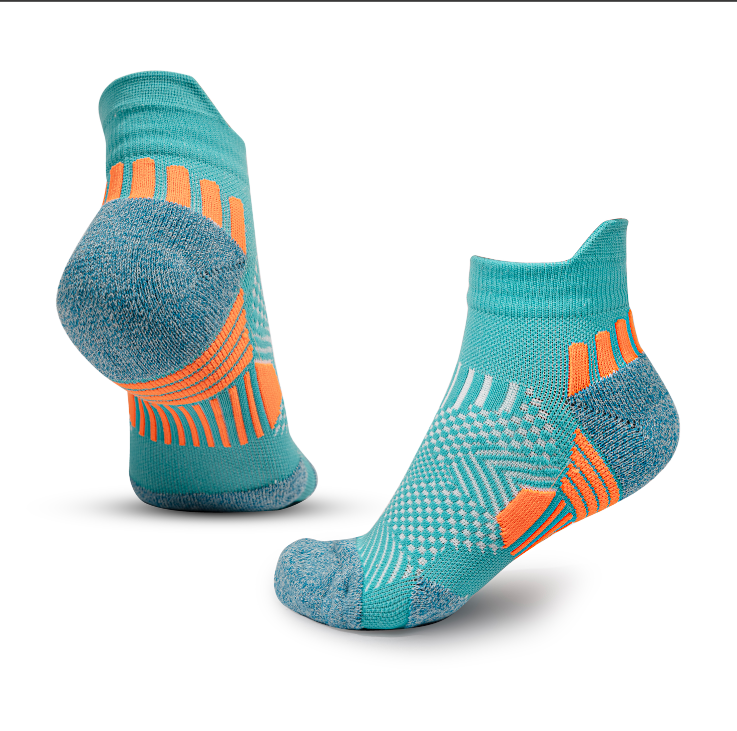 Powerstep Sports Socks – Cushioned Ankle Socks for Running, Gym & Training - Pack of 3 (Unisex)