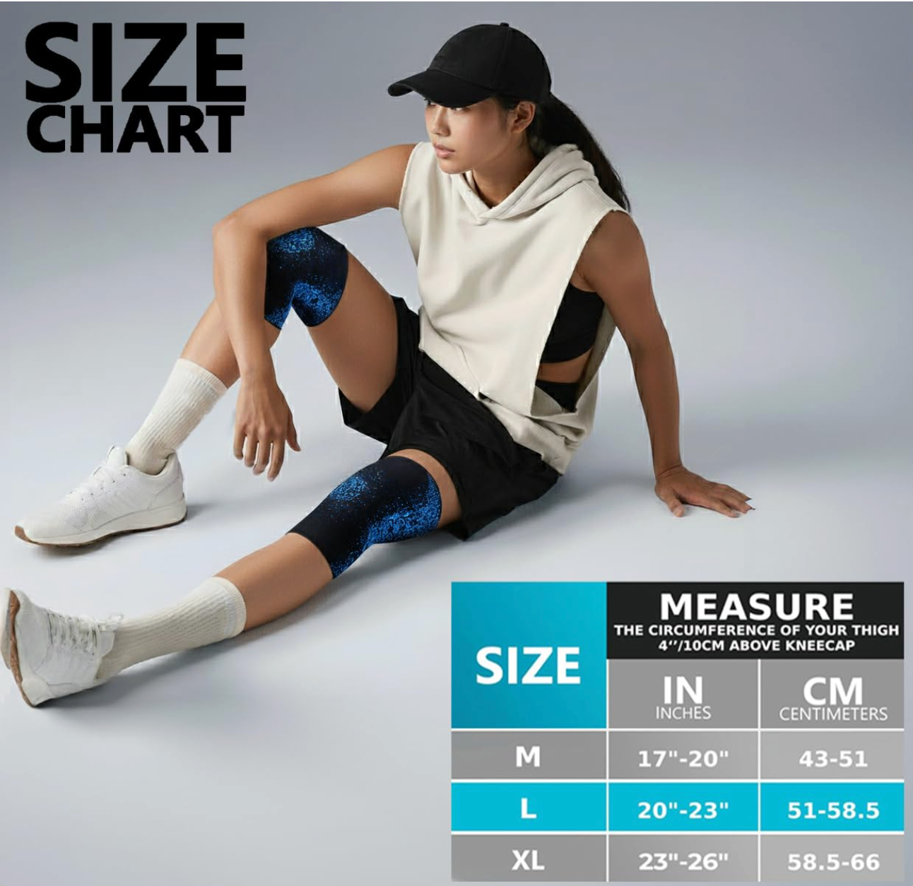Orthon Knee Cap Support for Men & Women | Compression Knee Brace