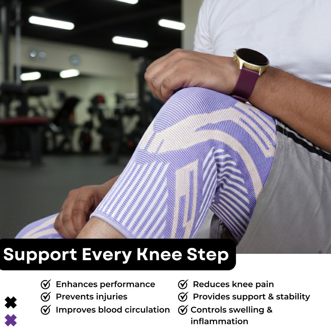 EasyFlex Knee Brace — Flexible Knee Support for Riding, Gym & Everyday Use