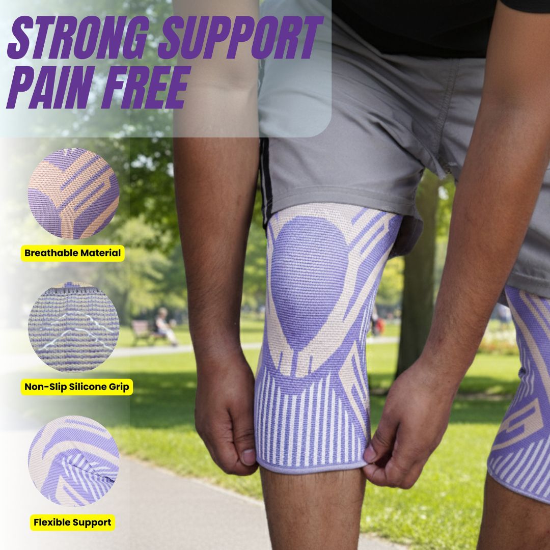 EasyFlex Knee Brace — Flexible Knee Support for Riding, Gym & Everyday Use