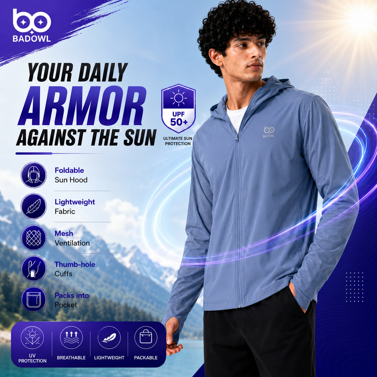 Hyderabad's Heat Is No Joke — Here's Why You Need a UPF 50+ Sunscreen Jacket