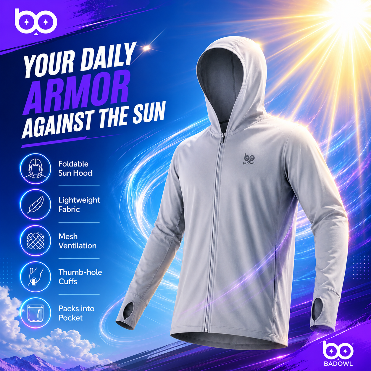 Sun Protection Jacket: Why BADOWL's UPF 50+ Sunscreen Jacket Is the Smartest Thing You Can Wear This Summer