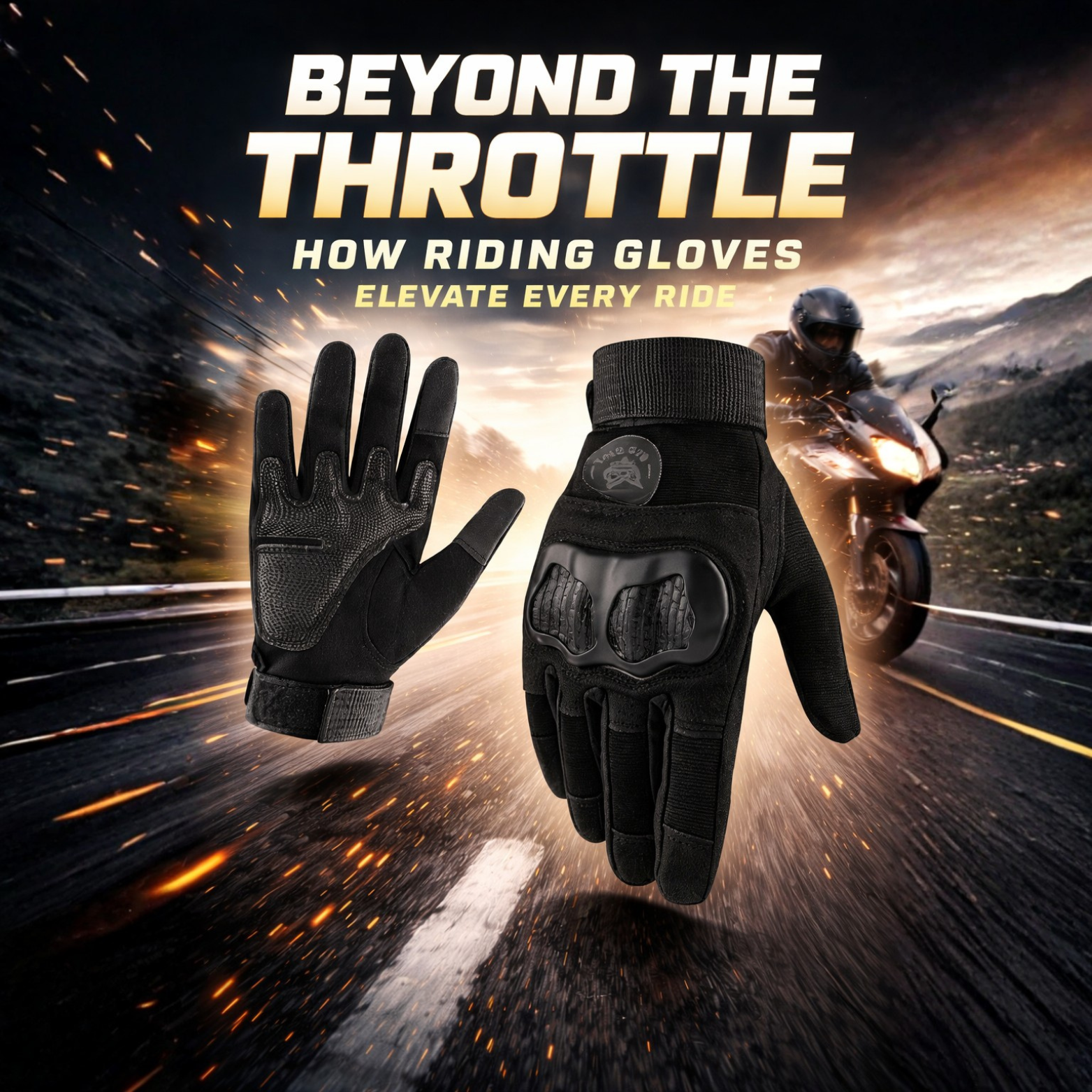 Beyond the Throttle: How Riding Gloves Elevate Every Ride