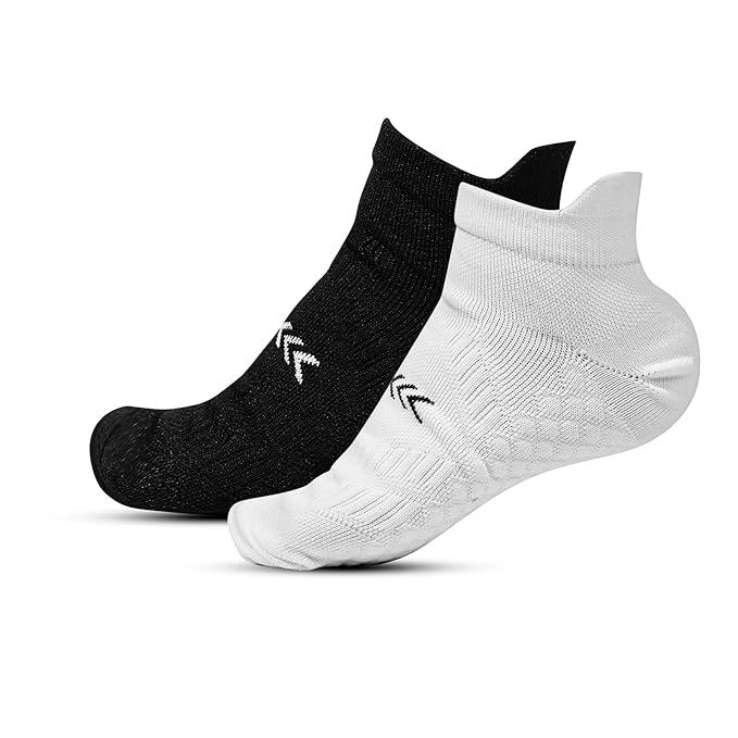 ALIGN Yoga Sports Socks – Anti-Skid Grip, Cushioned Cotton Comfort (Unisex)
