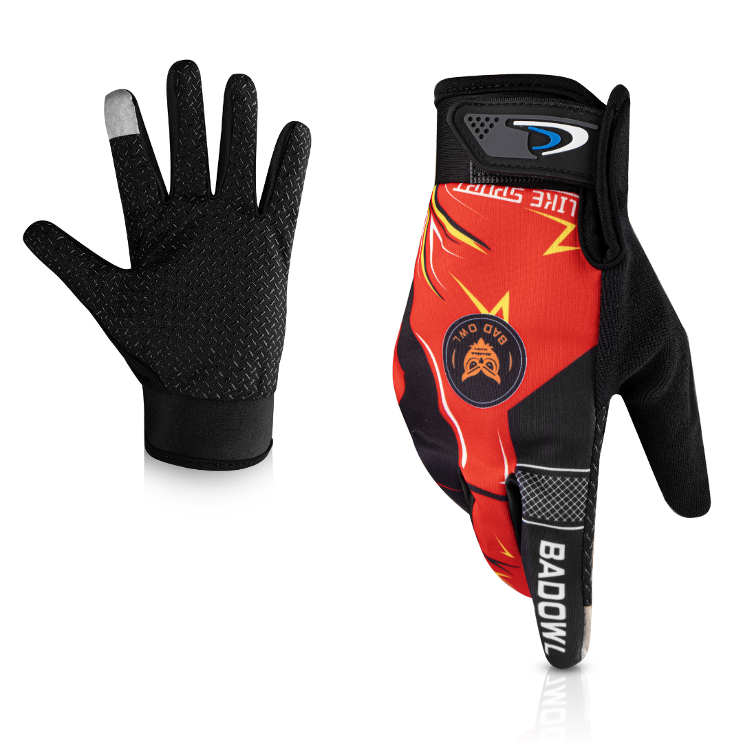 BADOWL Motoflex Bike Riding Gloves for Men and Women
