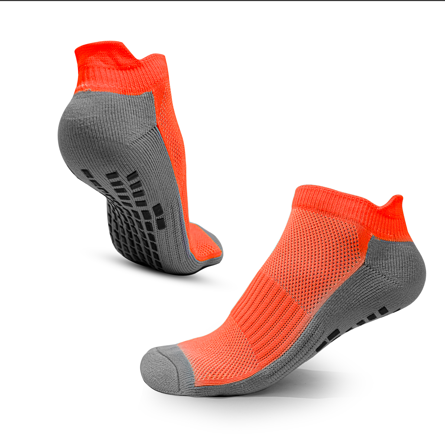 Gripflow Yoga Socks – Non Slip Anti Skid Grip, Cushioned Cotton Comfort (Unisex)